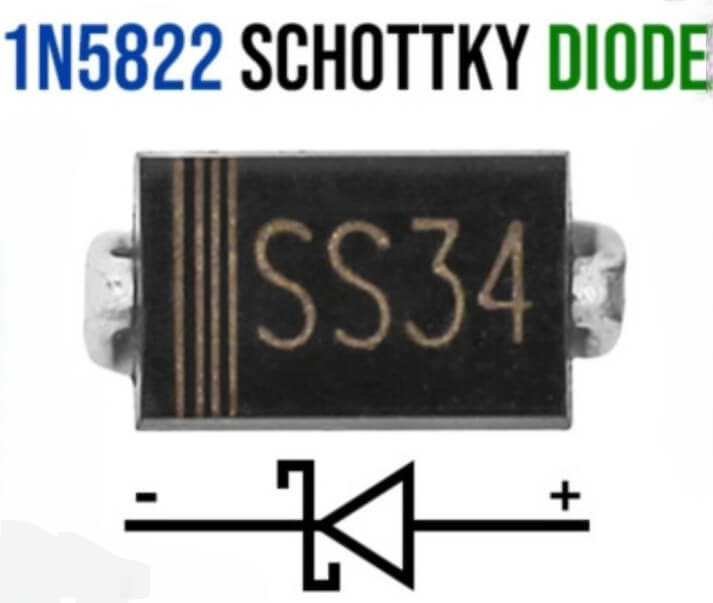 Imagen Diodo Schottky